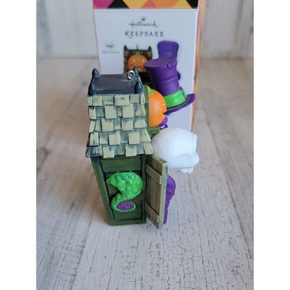 Hallmark stand up skeleton magic ornament Xmas - Picture 6 of 6